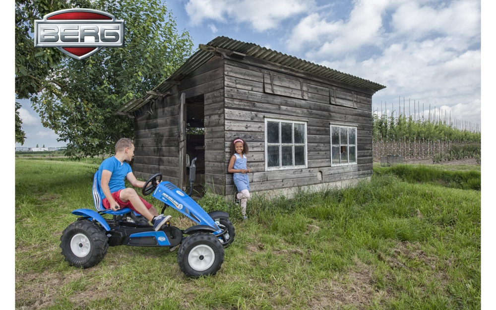 Веломобиль BERG New Holland E-BFR