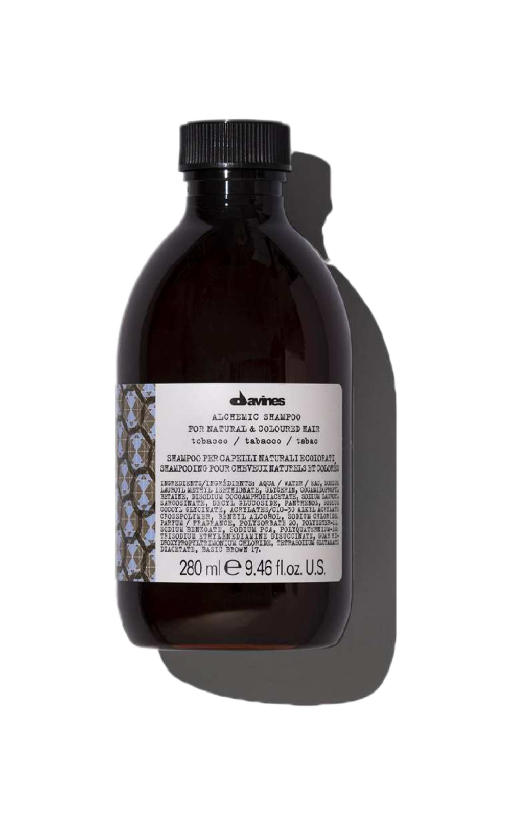 ALCHEMIC SHAMPOO FOR NATURAL AND COLOURED HAIR / Шампунь "Алхимик" Для Натуральных И Окрашенных Волос (Табак)