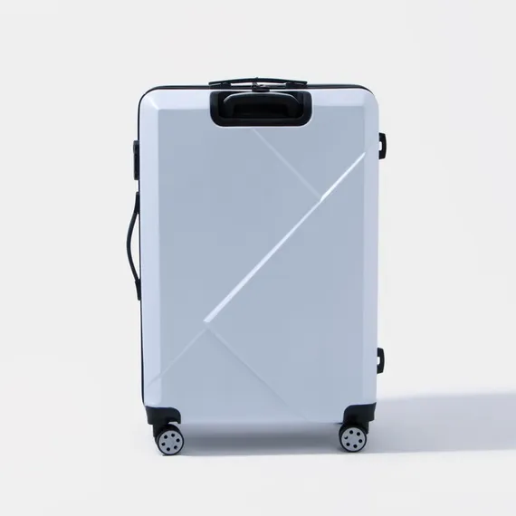 Чемодан большой 28&quot;, кодовый замок, цвет белый