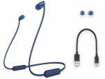 Беспроводные наушники Sony WI-C310 blue