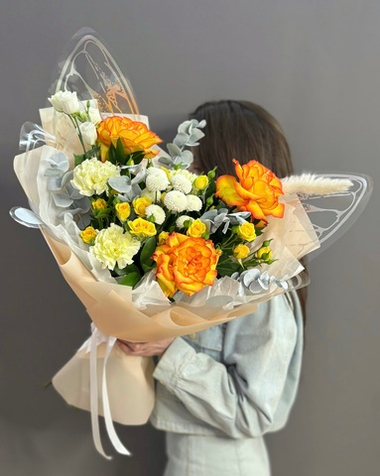 Авторский букет "Бабочка"