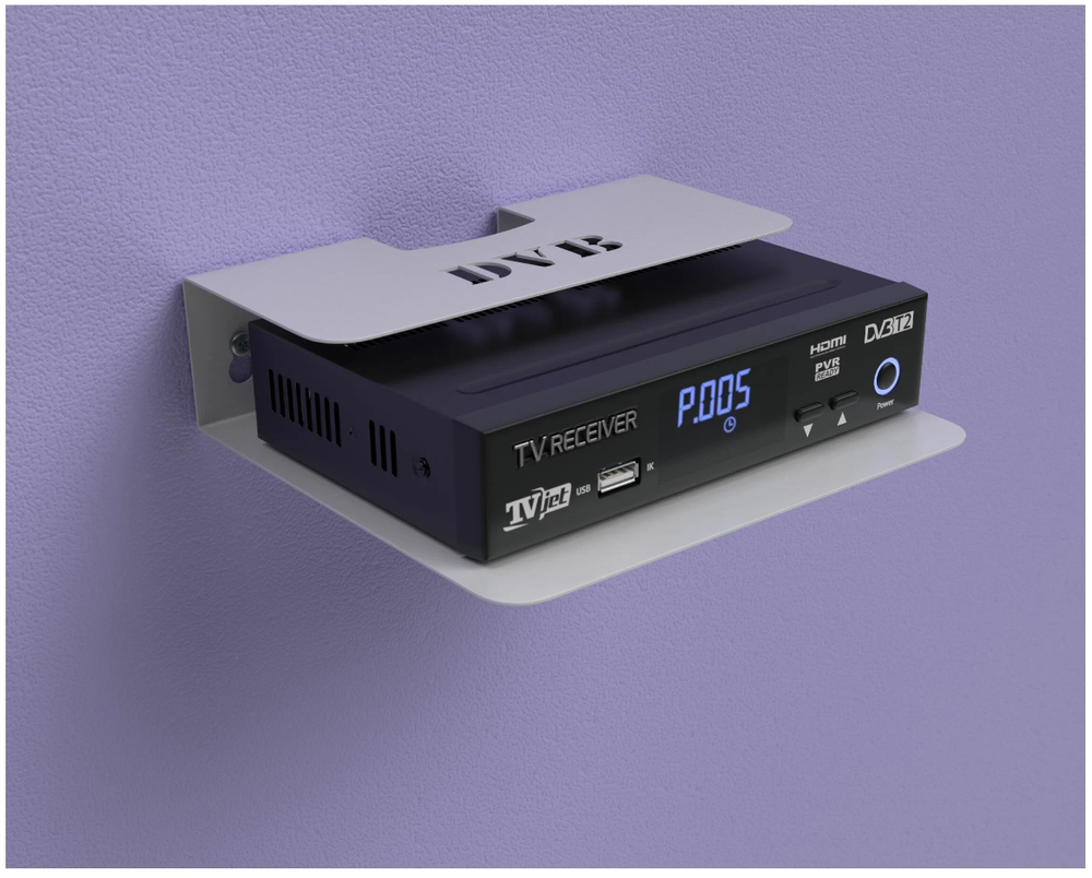 Кронштейн РЭМО WL-001 для TV/AV тюнеров и ресиверов