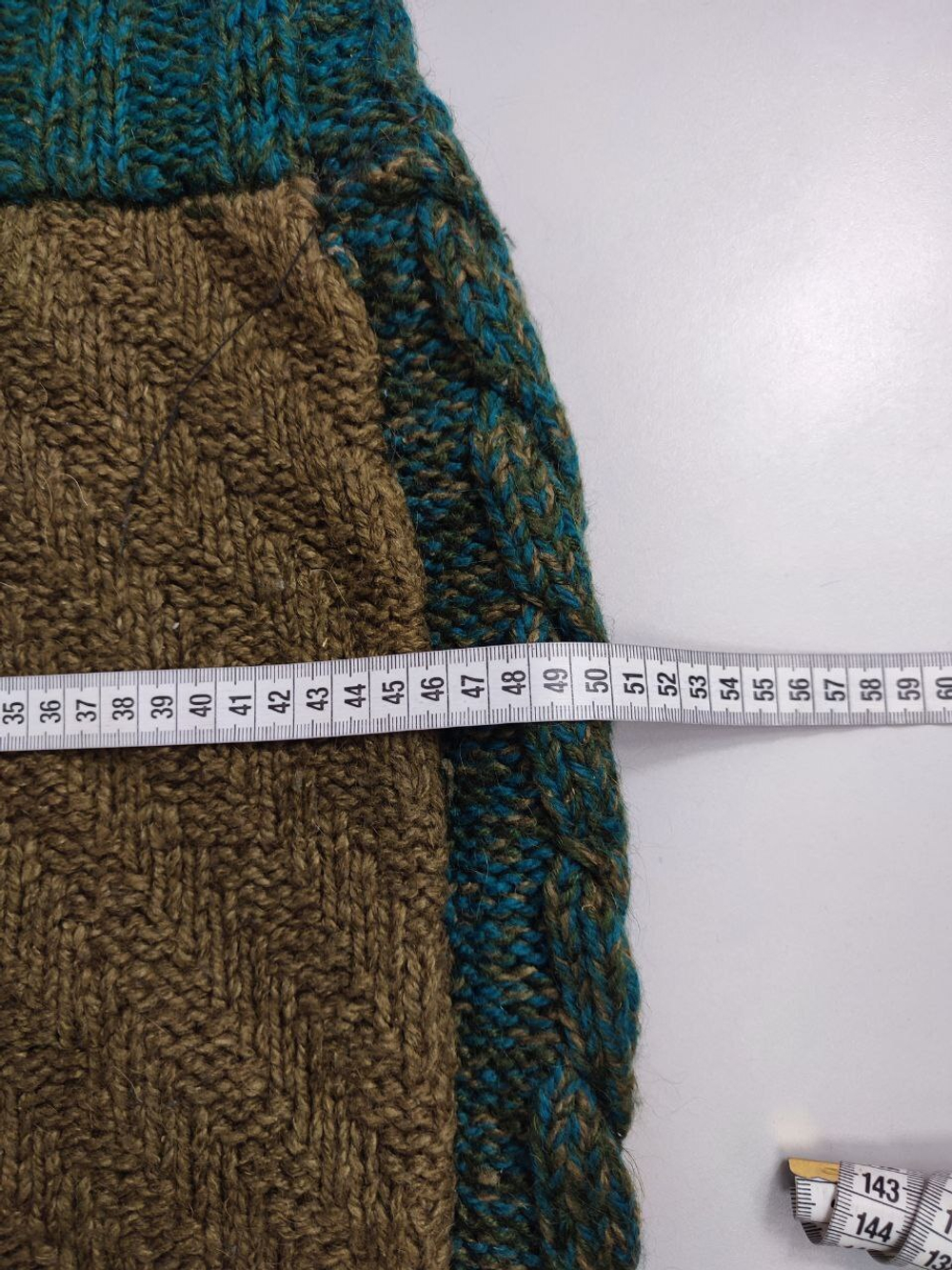 Юбка вязаная 50 размер