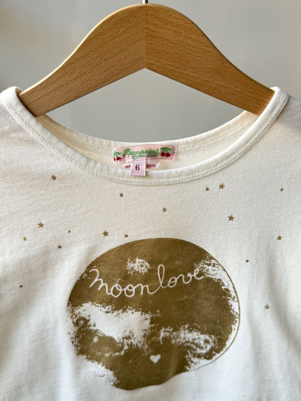 Хлопковый лонгслив Bonpoint, 116