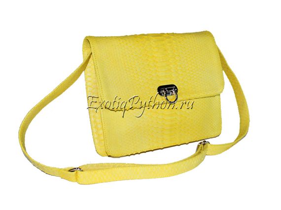 Клатч из кожи питона CL-1