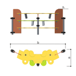 Бизиборд "Игра" Romana 057.69.00