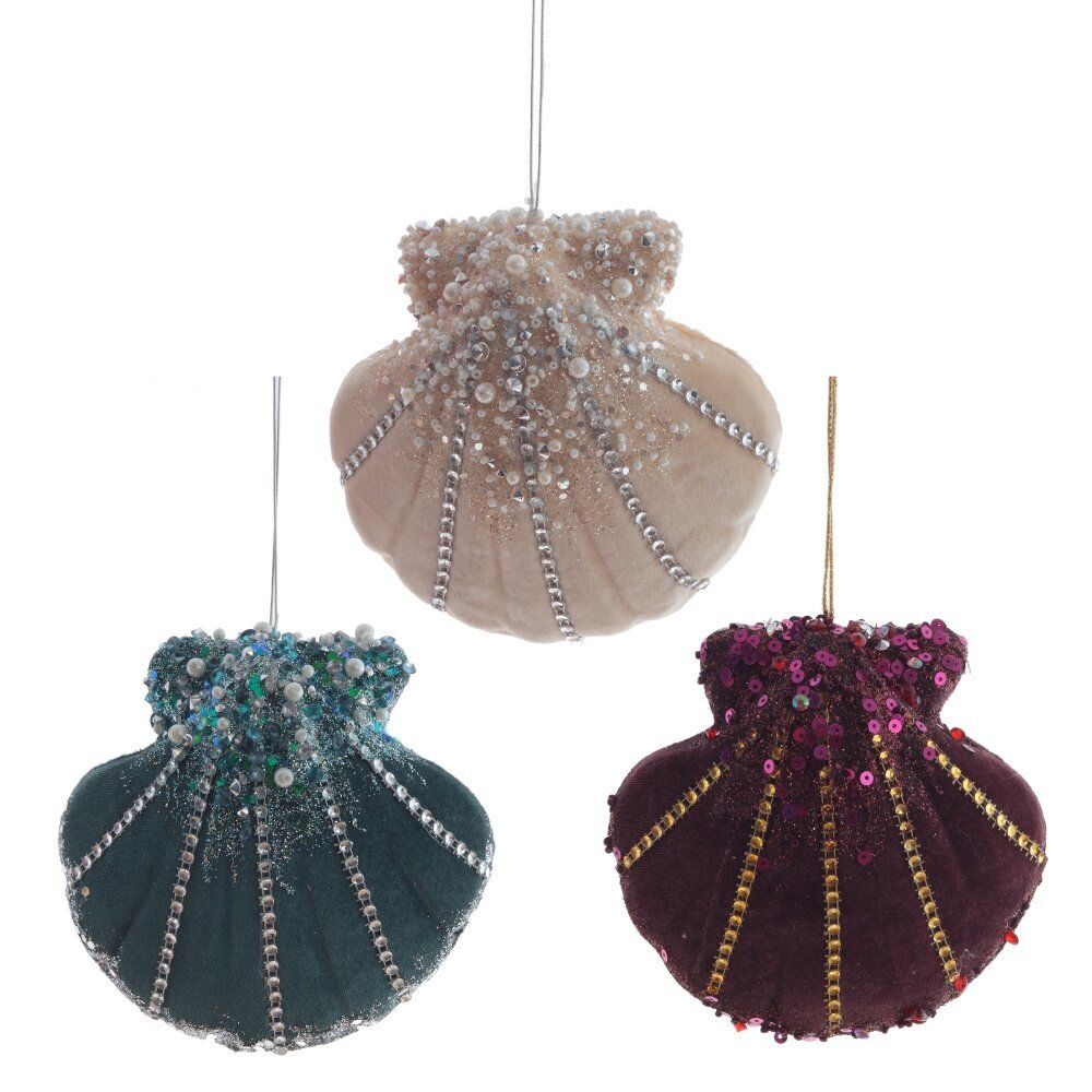 GAEM Изделие декоративное подвесное "Ракушка", L13 W4 H12,5 см, 3в.