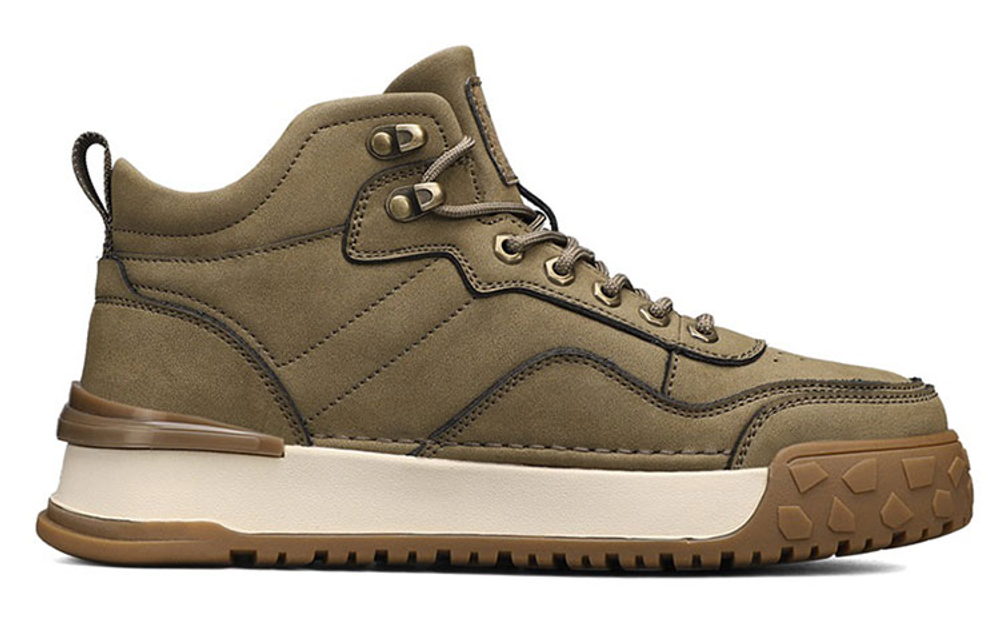 Jeep Work Boots Men"s High top Khaki