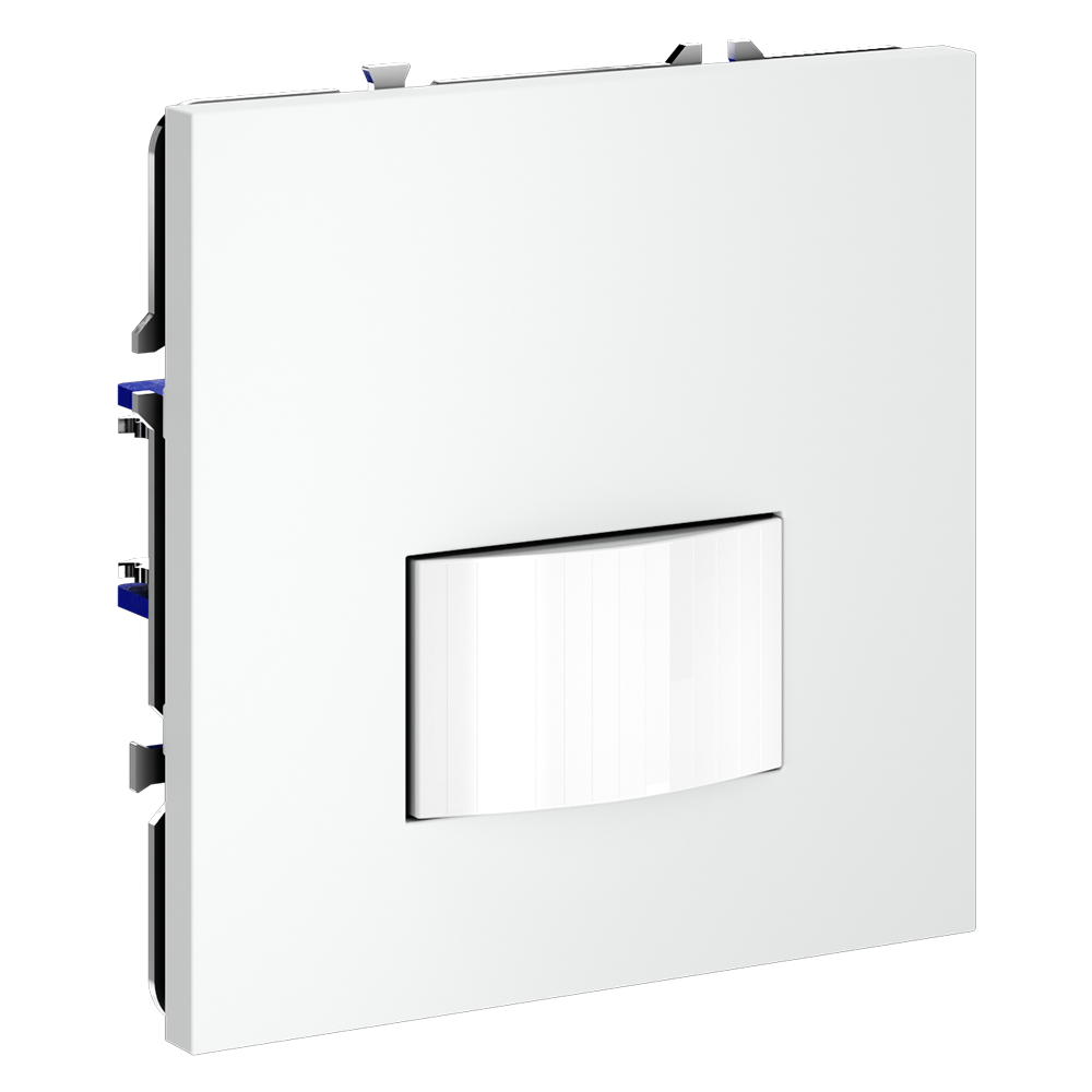 Датчик движения встраиваемый VOLTUM S70, (белый матовый)