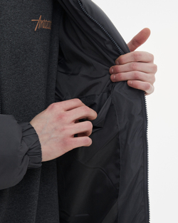 Пуховик ANTEATER Downjacket-Hooded-Grey