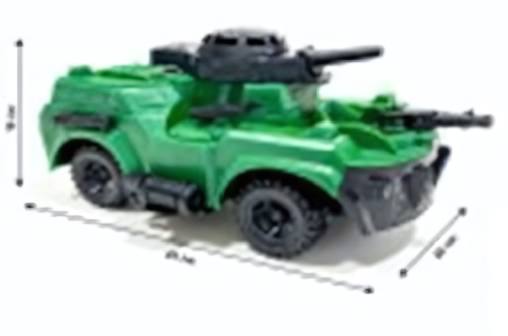 Джип пластмассовый KMP 188