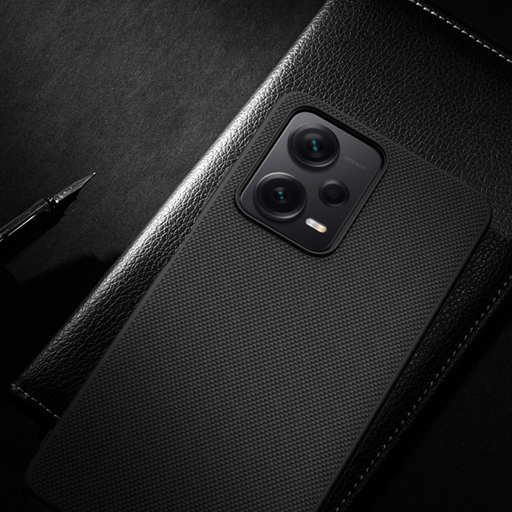 Тонкий текстурный чехол из нейлонового волокна от Nillkin для Xiaomi Redmi Note 12 Pro+ 5G, серия Textured Case