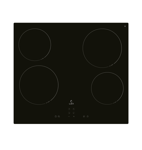 Варочная поверхность Lex EVH 640B BL