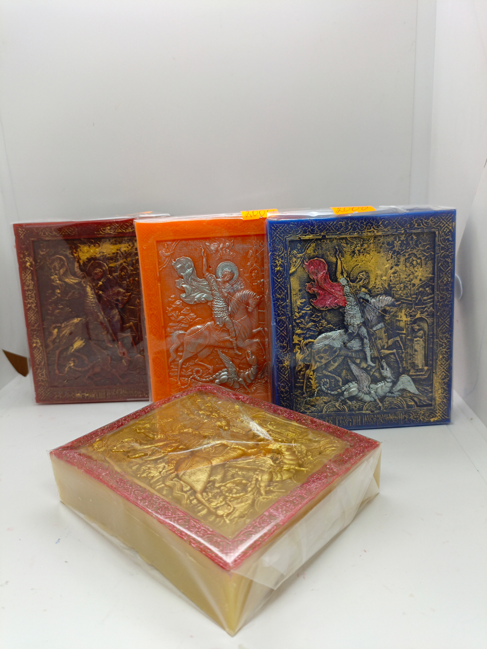 Свеча " икона Георгий Победоносец "