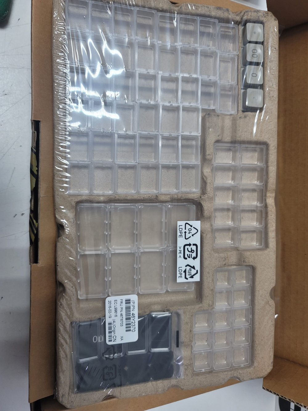 Pos программируемая клавиатура Toshiba MT 67 KEY P/N 00DN206 00DN034