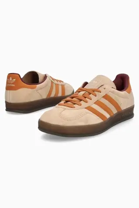 Кроссовки adidas Gazelle Indoor - коричневый