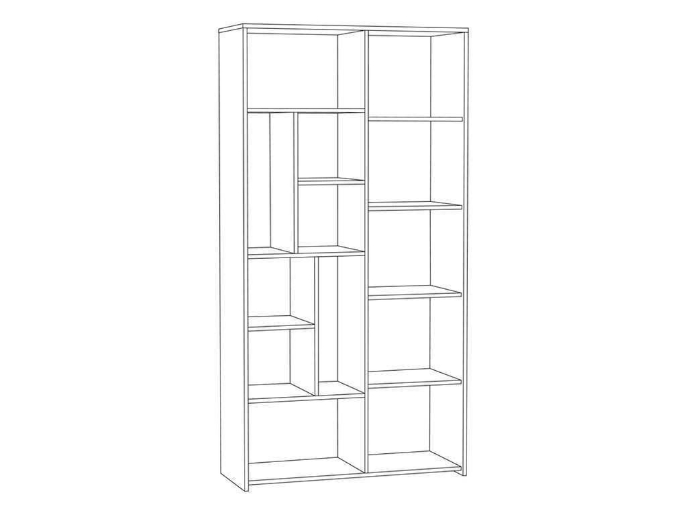 Трувор шкаф-стеллаж 13.206 Дуб Гранж Песочный/Интра