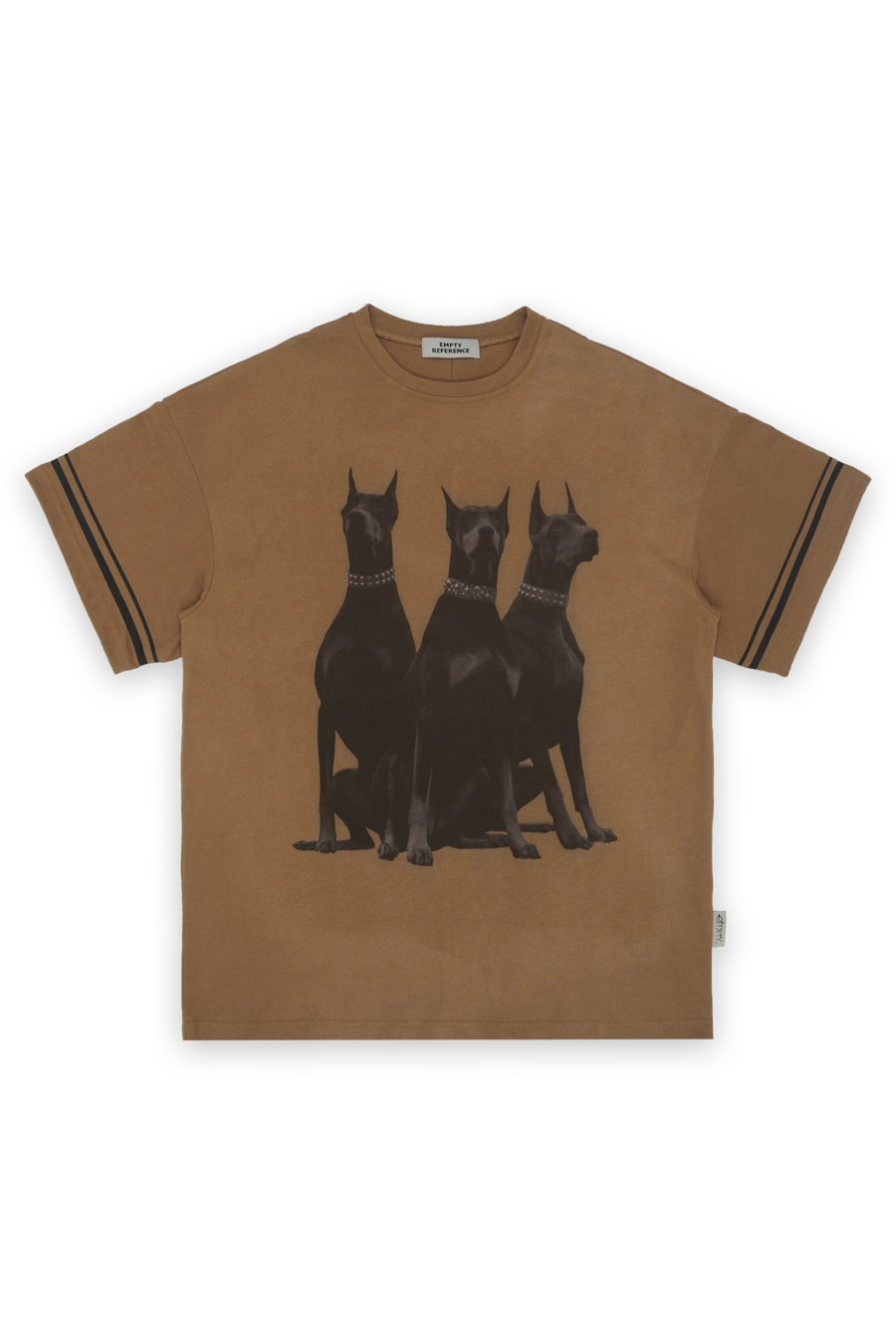 Футболка ER "Dobermans Striped Sleeves" Tee