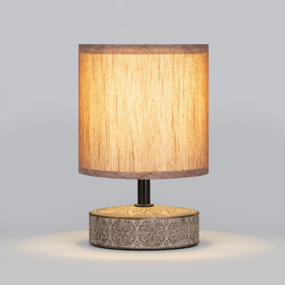 Настольная лампа Rivoli Eleanor 7070-502 1 * Е14 40 Вт керамика кофейная