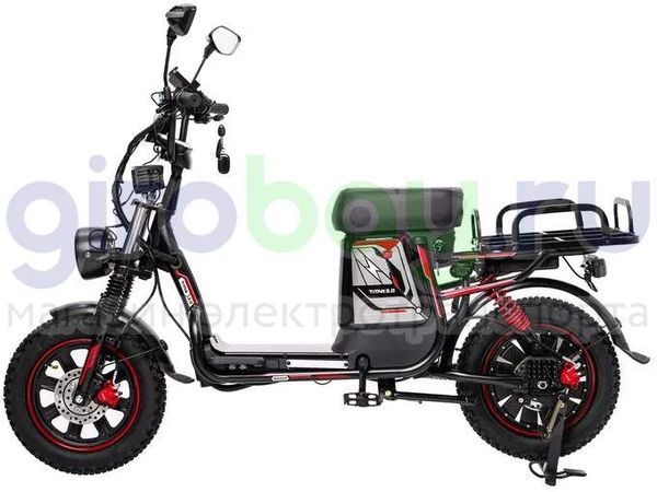 Электровелосипед Minako TITAN 2.0 (60V/30Ah) - Красный фото №3