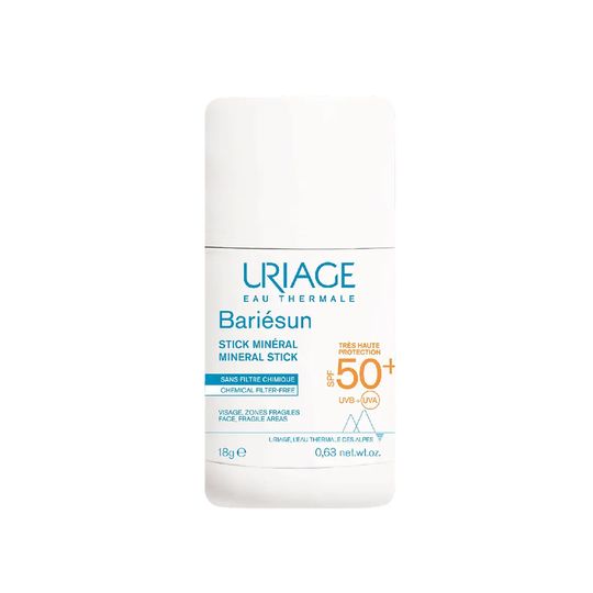 Uriage Bariesun Mineral Stick Минеральный стик для уязвимых зон SPF 50+, 18г