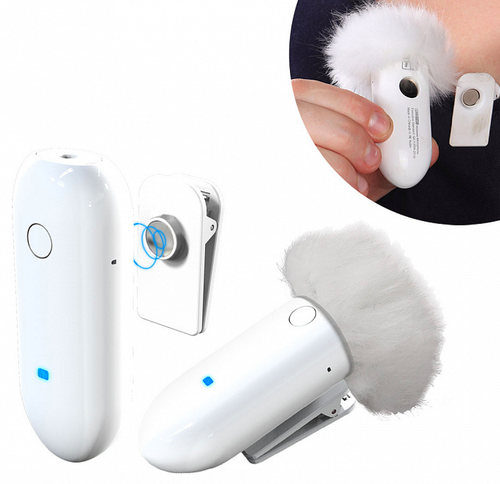 Комплект радиомикрофон LENSGO 318C+318-M Kit white на 1 канал (белый) + ручка