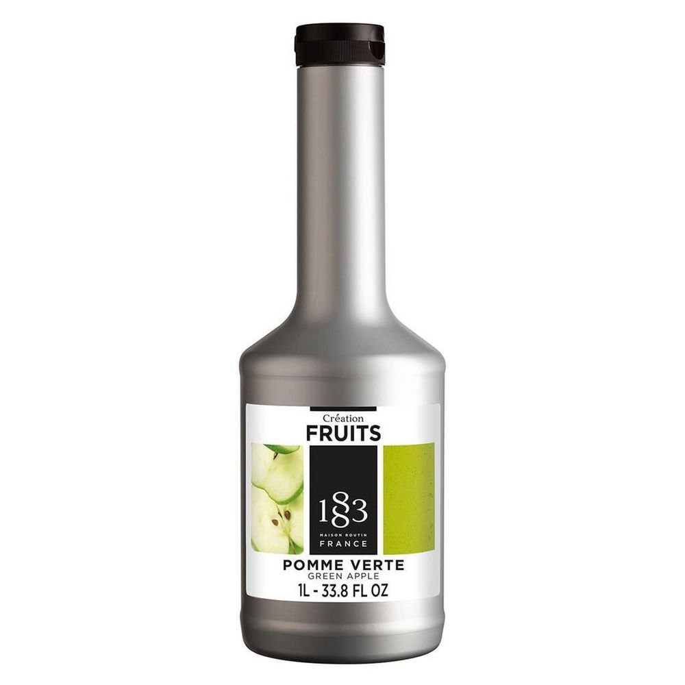 Пюре основа для напитков Зеленое Яблоко 1л 1883 Maison Routin