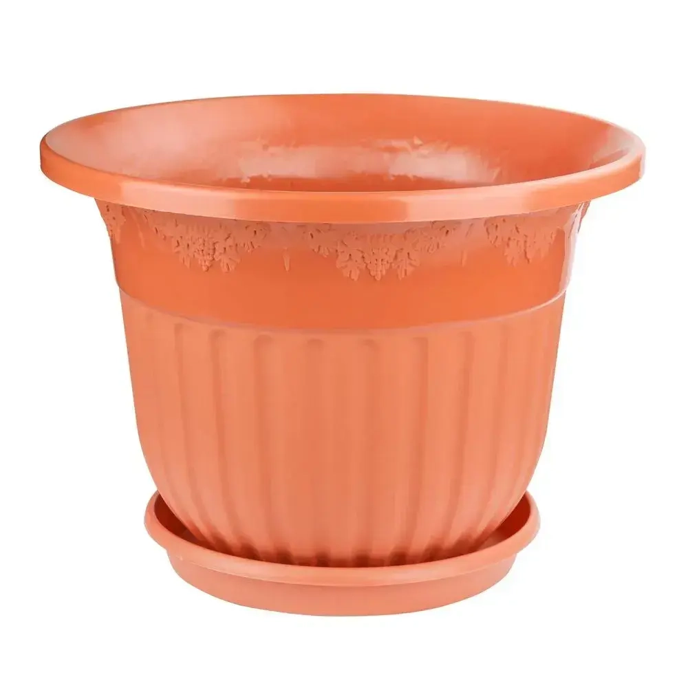 Горшок цв. Лозанна 40л (коричневый) (комплект 5 шт)