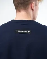 Толстовка We Don’t Care Basic Logo Sweatshirt Navy
