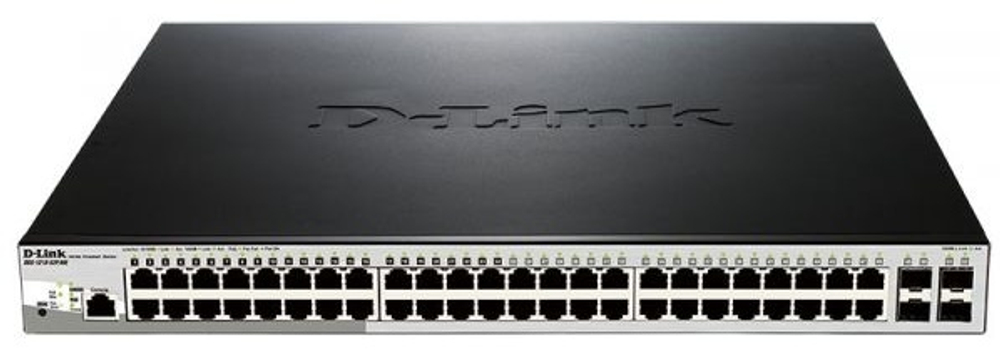 D-link DGS-1210-52P/ME/B1A черный