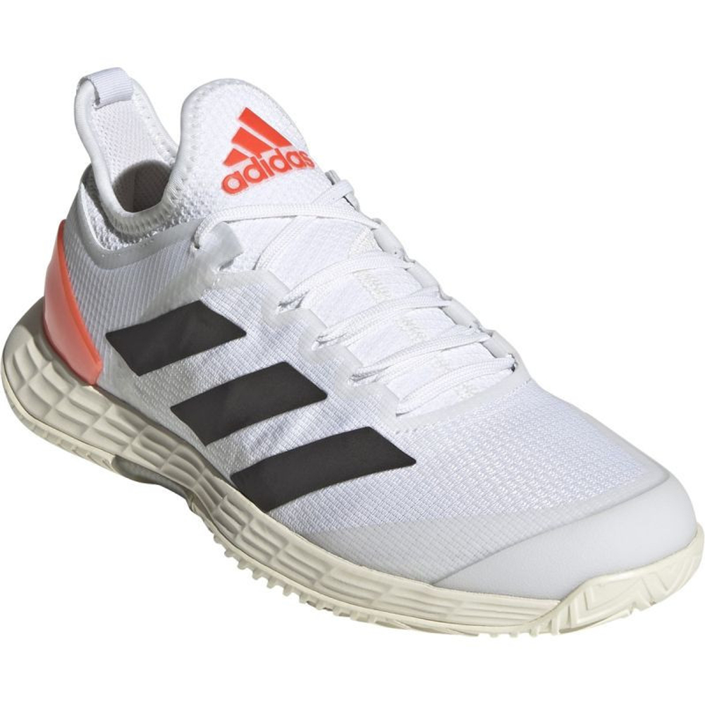 Женские Кроссовки теннисные Adidas Adizero Ubersonic 4 W - cloud white/core  black/solar red - купить по выгодной цене | Теннисный магазин  tennis-store.ru