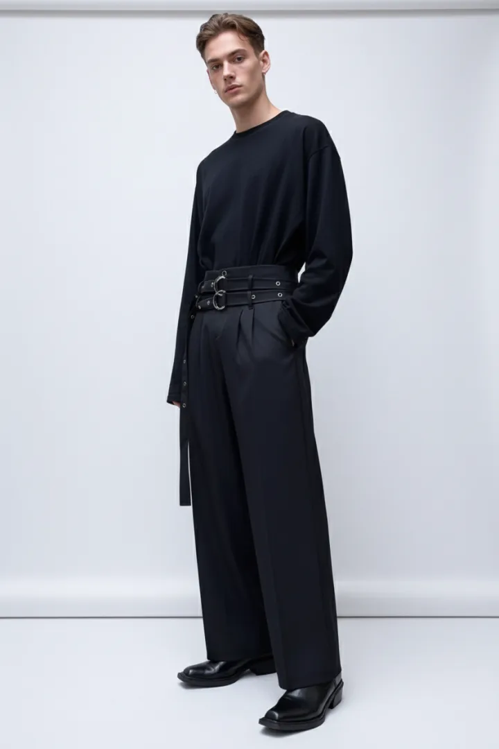 Брюки с высокой талией «KIS»