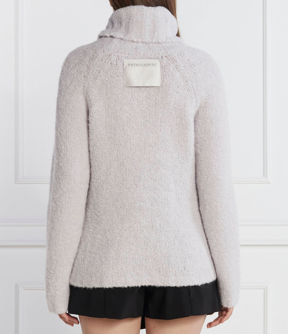 Гольф Patrizia Pepe - пепельный(2K0228 K141)