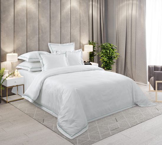 Евро комплект постельного белья Свобода(Королева) сатин Legends