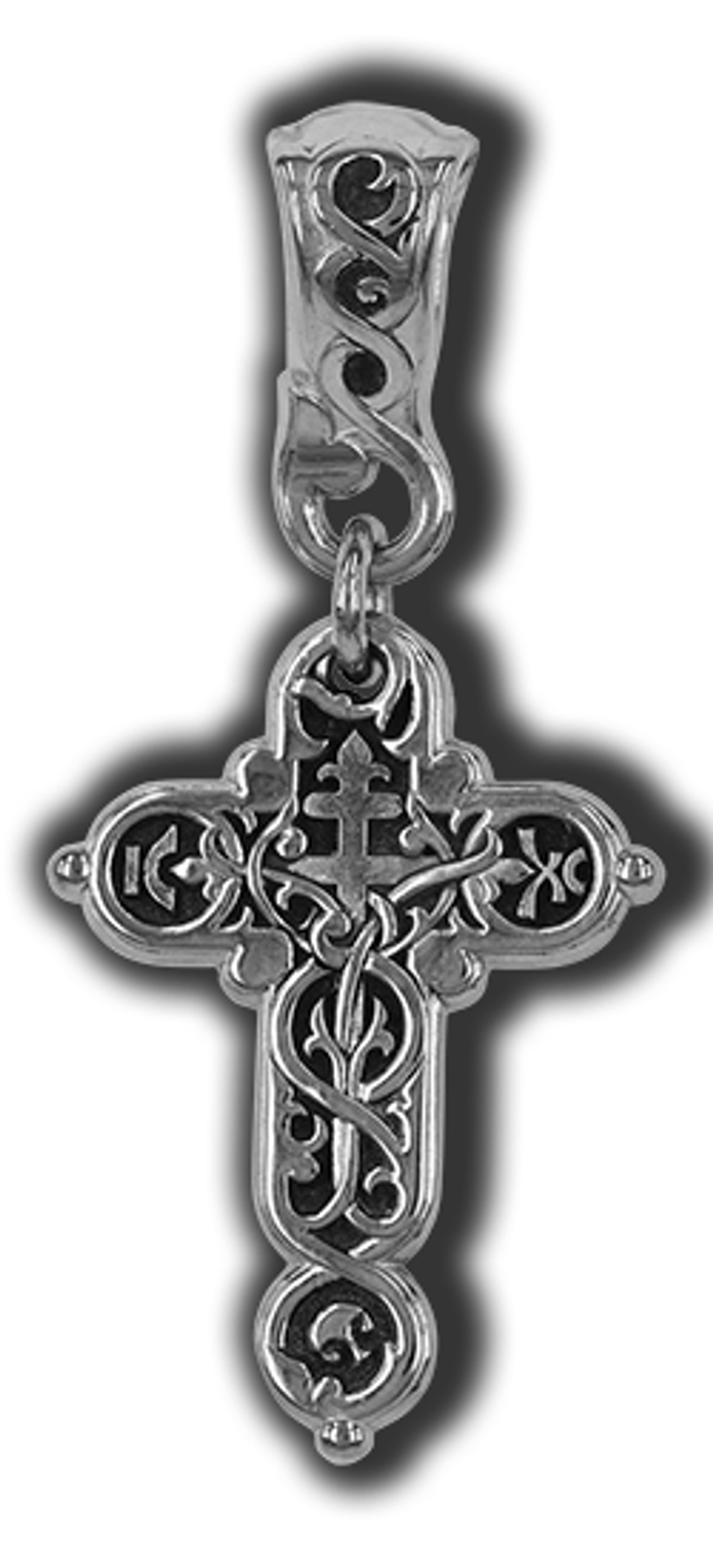 Крестик для девушки. Процвете Древо Креста.