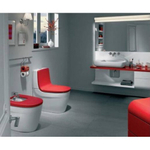 УНИТАЗ-КОМПАКТ ROCA KHROMA c сиденьем и спинкой