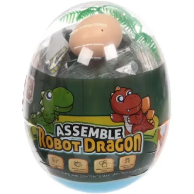 Яйцо с динозавром «Минизавр», 12*9 см, в шоу-боксе, в ассортименте