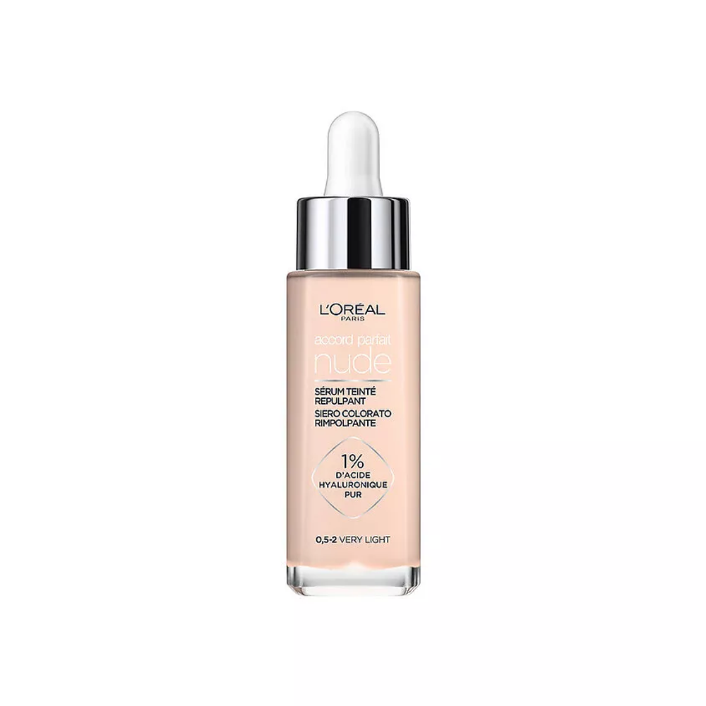 L'ORÉAL PARIS Гиалуроновая тональная сыворотка Accord Parfait Nude, 30 мл