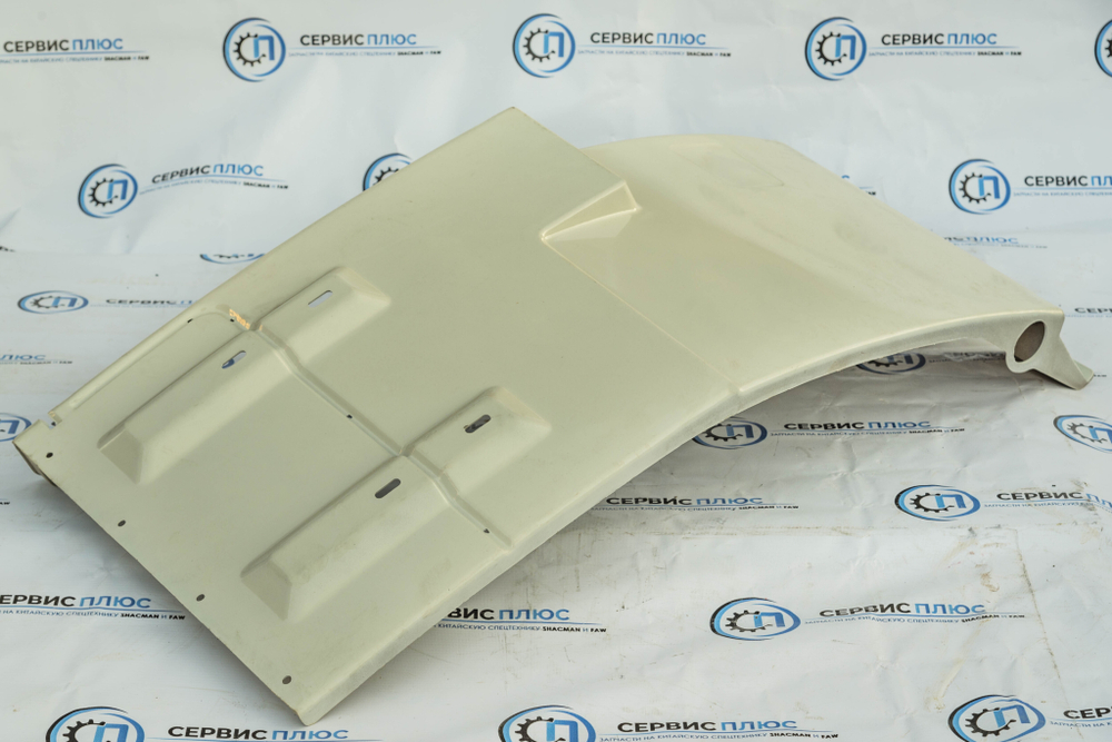 Брызговик кабины задний левый  SHACMAN X3000 белого цвета