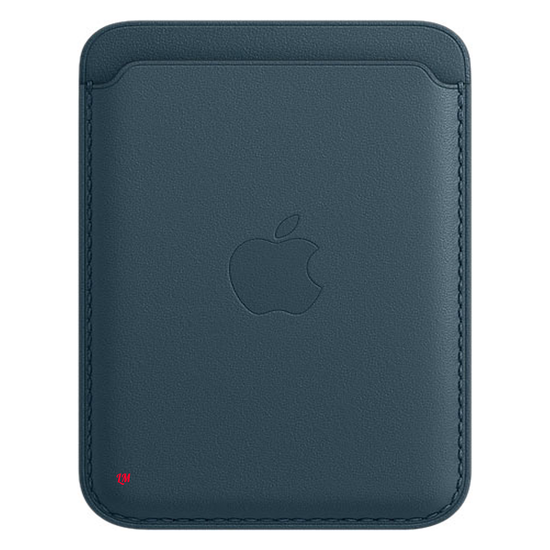 Чехол-бумажник Apple MagSafe для iPhone, кожа, «балтийский синий»