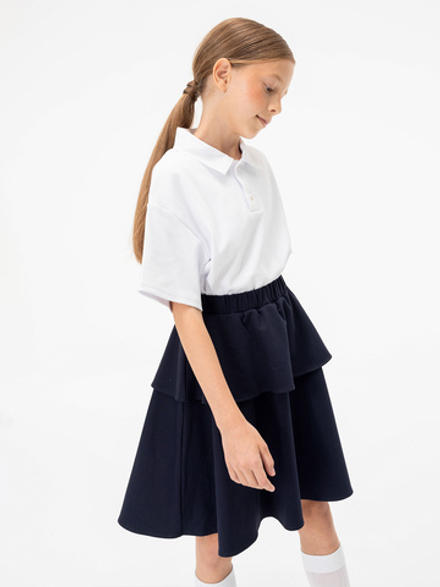 Юбка с ярусами Mjölk School Blue