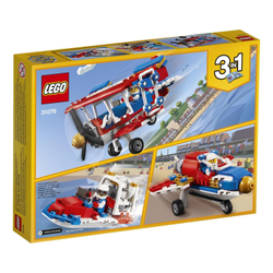 LEGO Creator: Самолёт для крутых трюков 31076 — Daredevil Stunt Plane — Лего Креатор Создатель