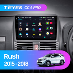 Teyes CC4 Pro 9" для Toyota Rush 2015-2018 (прав)