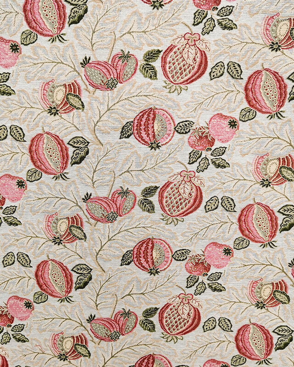 Гранаты Пастель (по мотивам У. Морриса) ширина 140 см