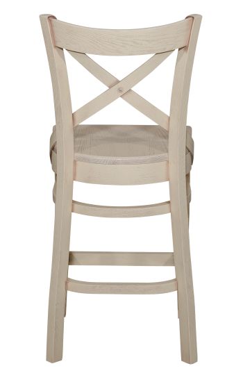 Стул полубарный Соло-ПБ (дуб/тон 900/жесткое сиденье)