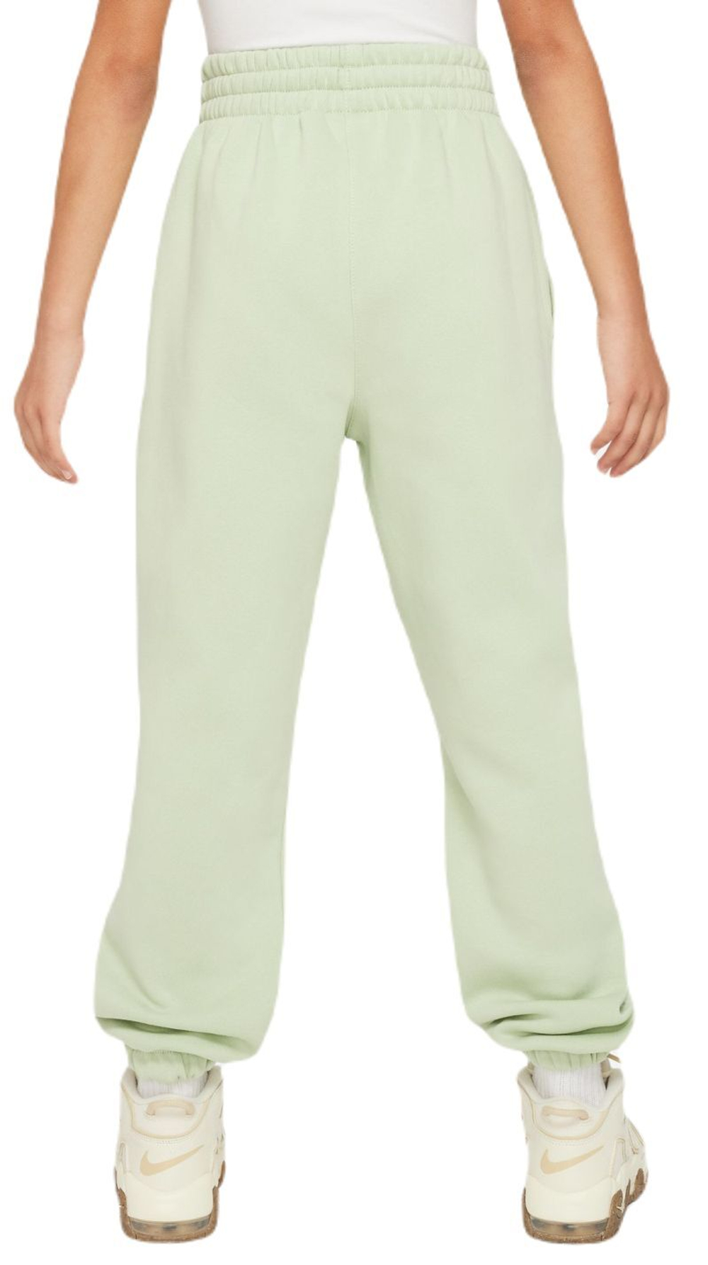 Штаны для девочки теннисные Nike Sportswear Club Fleece - honeydew/honeydew/white