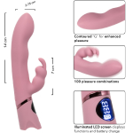 Вибратор кролик Orgasmatron Digital G-Bunny розовый 24 см