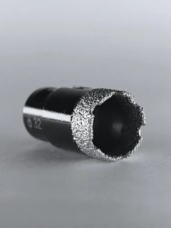 Коронка алмазная по керамограниту для УШМ (болгарка) 32 мм