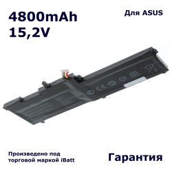 Аккумулятор iBatt 4800mAh, для GL702V GL702VM ROG GL702VS GL702VM-GC035T GL702VT GL702 GL702VM-1A GL702VM-DB71 GL702VM-DB74