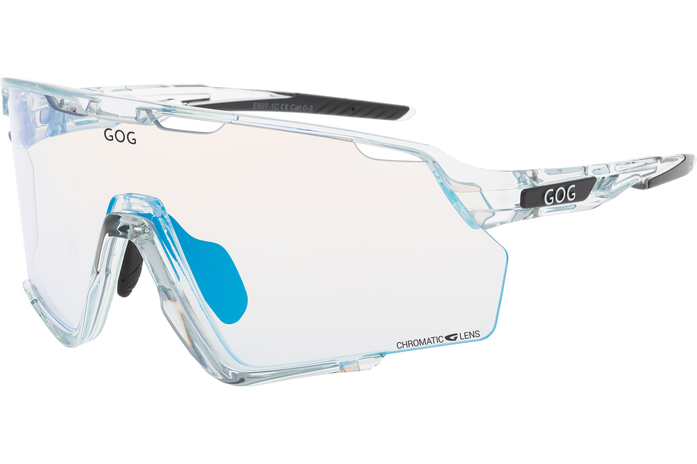 Спортивные очки GOG Prometheus / Photochromic Blue/Black / Reflex Blue